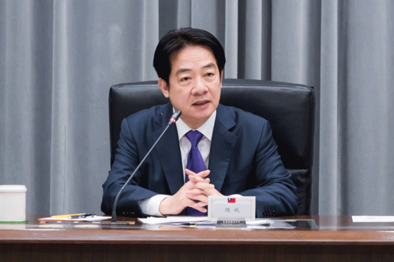 台湾 頼清徳総統 / 総統府提供