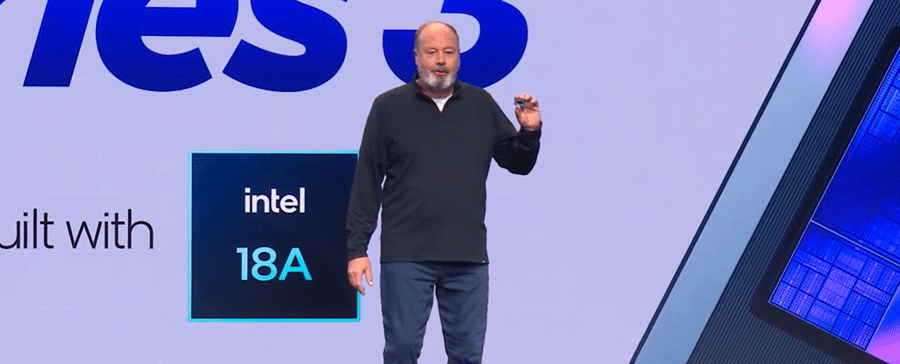 Intel 18A��Ȥä��ǽ�����ʤμ���ǽ�����ϸ�Ψ��CES��Intel������